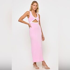 NWT L*Space Maxi Dress Medium Rosewater